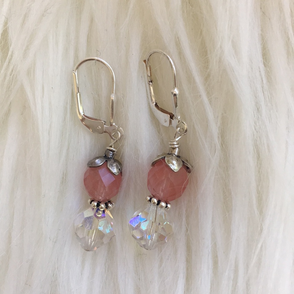 Handmade Real Silver earnings